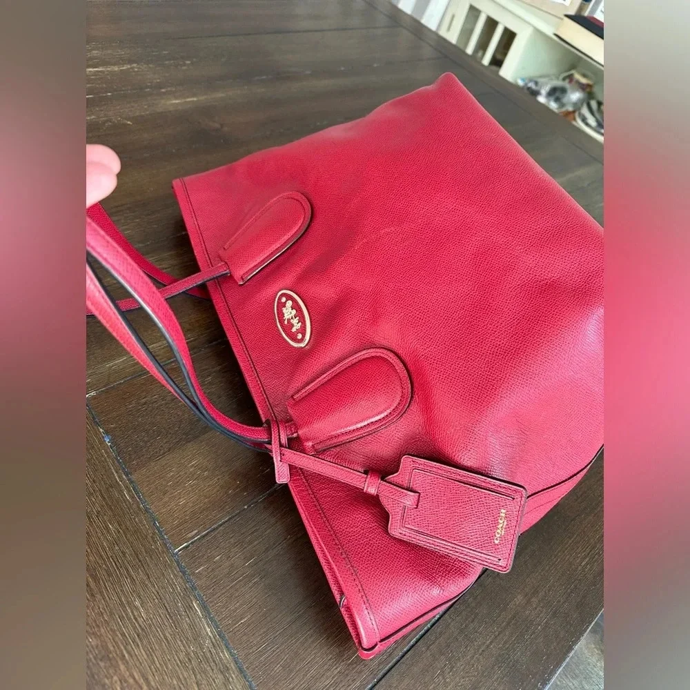 Coach Taxi zip tote bag